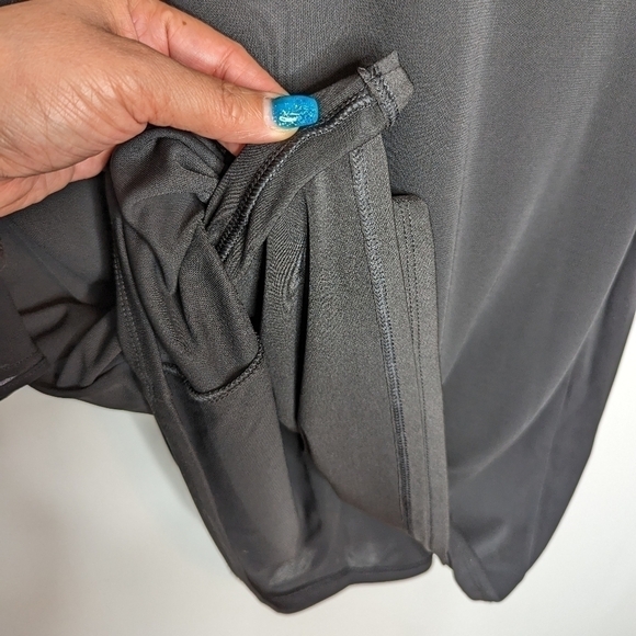 WHBM Black Bell Sleeve Lace Dress - Picture 11 of 16